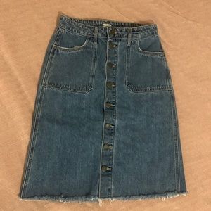 Old Navy denim skirt